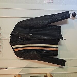 Genuine Leather Motorcycle Jacket